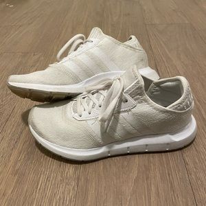 White adidas sneakers - womens